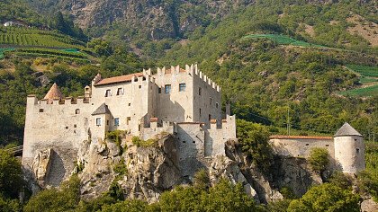 Apple orchards at Castelbello-Ciardes Castle