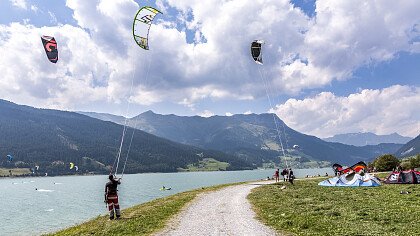 Summer lake Val Martello