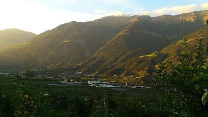 Summer lake Val Martello