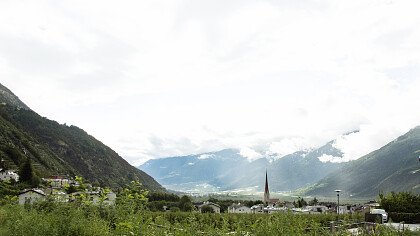 Apple orchards around Silandro