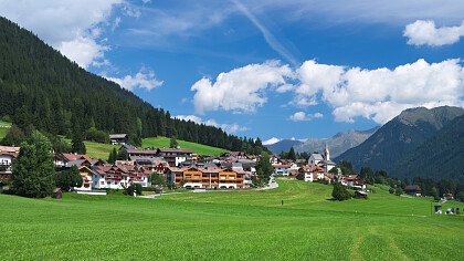 Kirche im Winter in Gsiesertal