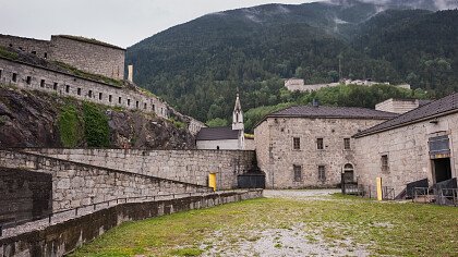 Interno della fortezza di Fortezza