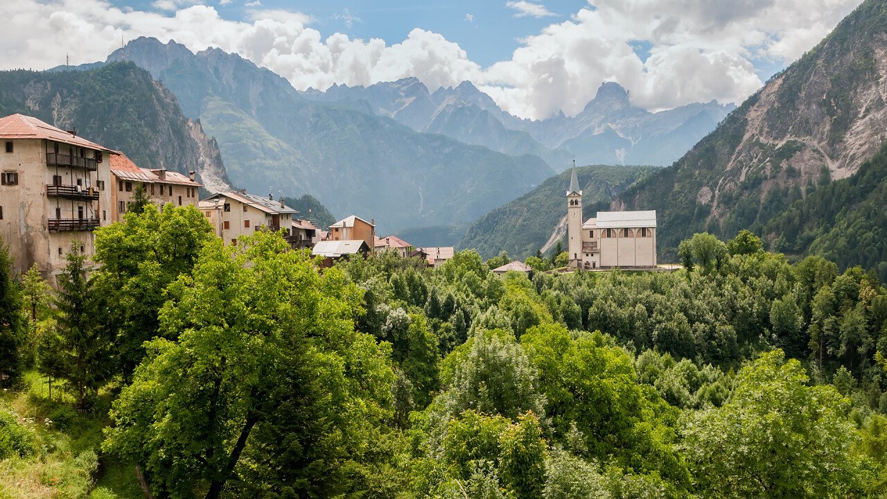 Valle di Cadore e la sua chiesa