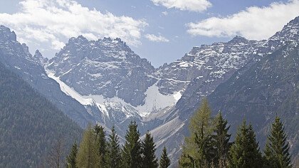 Mountains above Lorenzago di Cadore