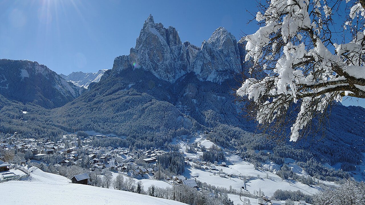 Siusi in inverno - Residence Nussbaumer