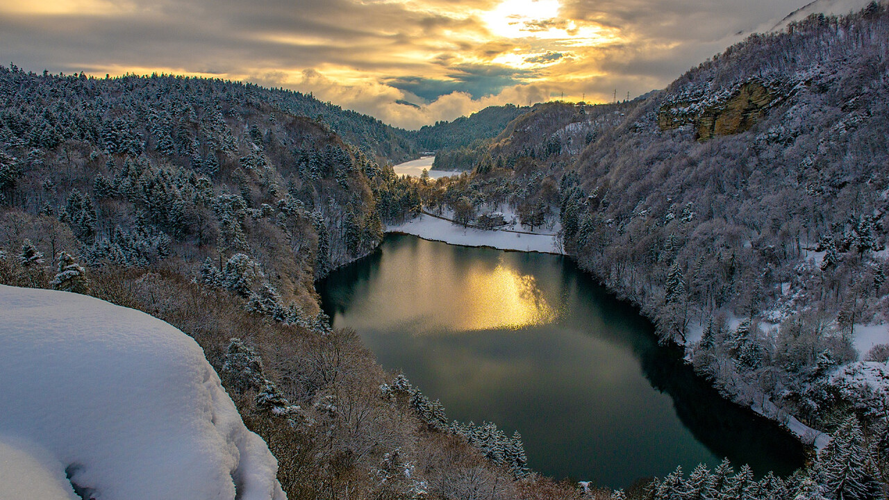 Vallelaghi in winter