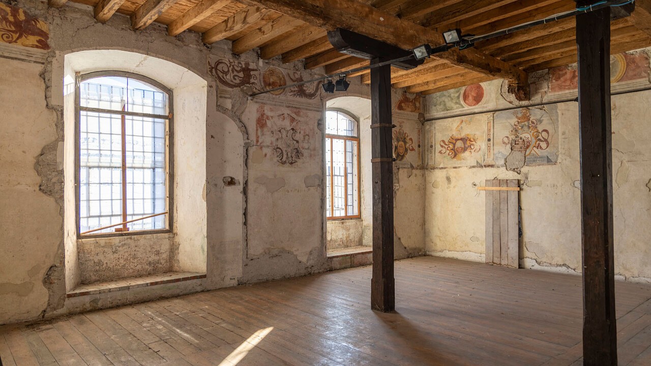 interno castello alboino Feltre