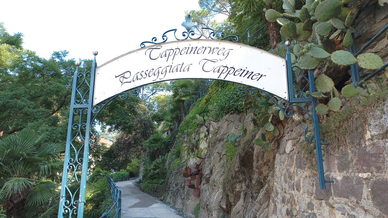 Passeggiata Tappeiner a Merano