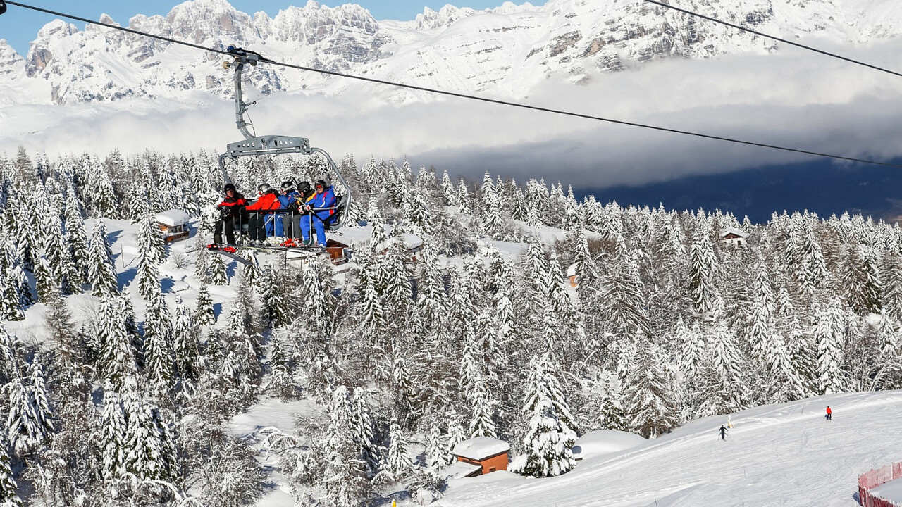Seggiovia skiarea Monte Bondone