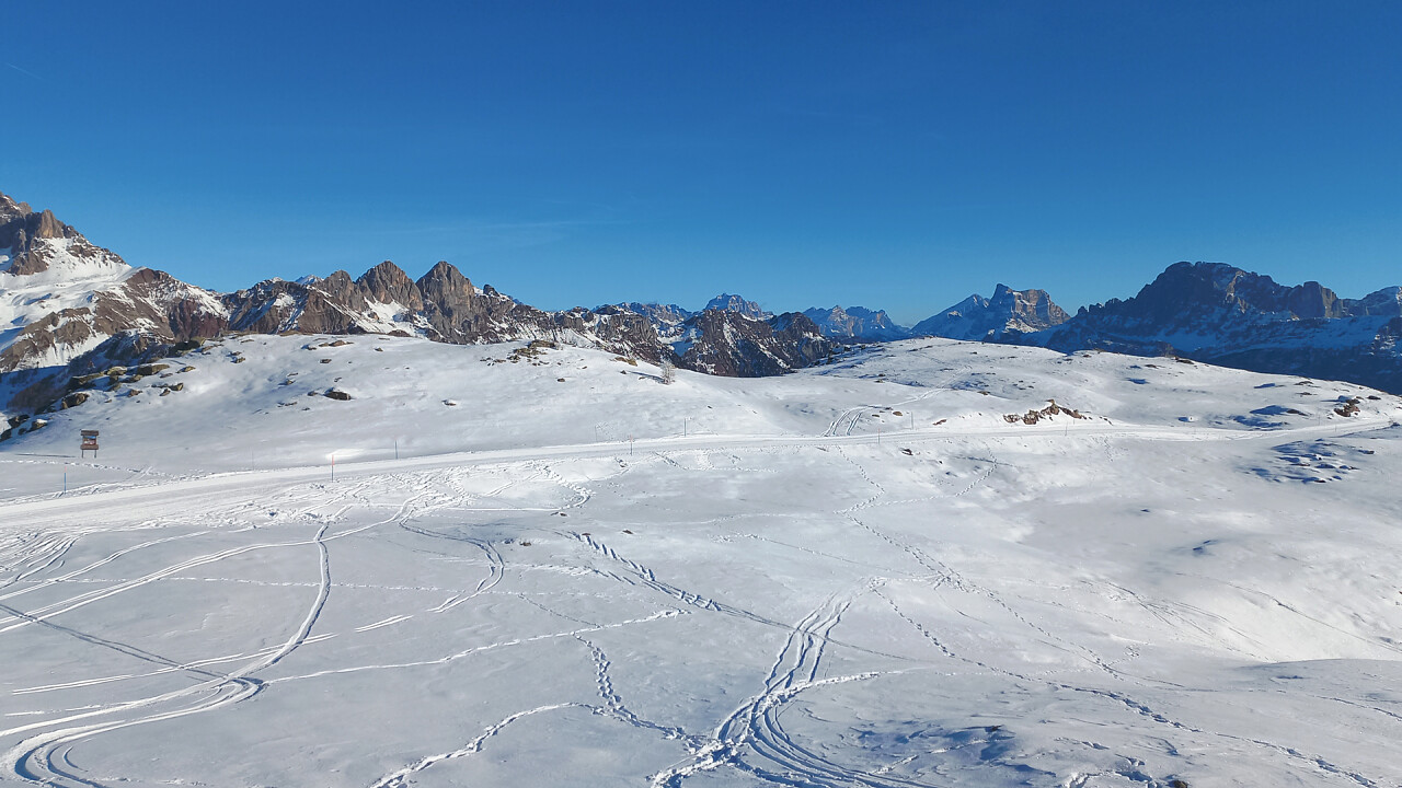 Piste da sci skiarea Falcade
