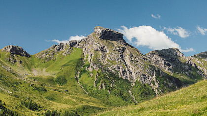 Ski slopes in Arabba