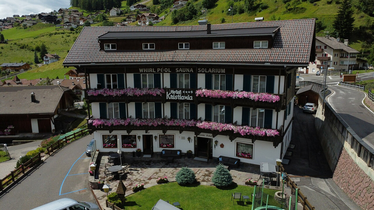 Esterno estivo Hotel Kristiania