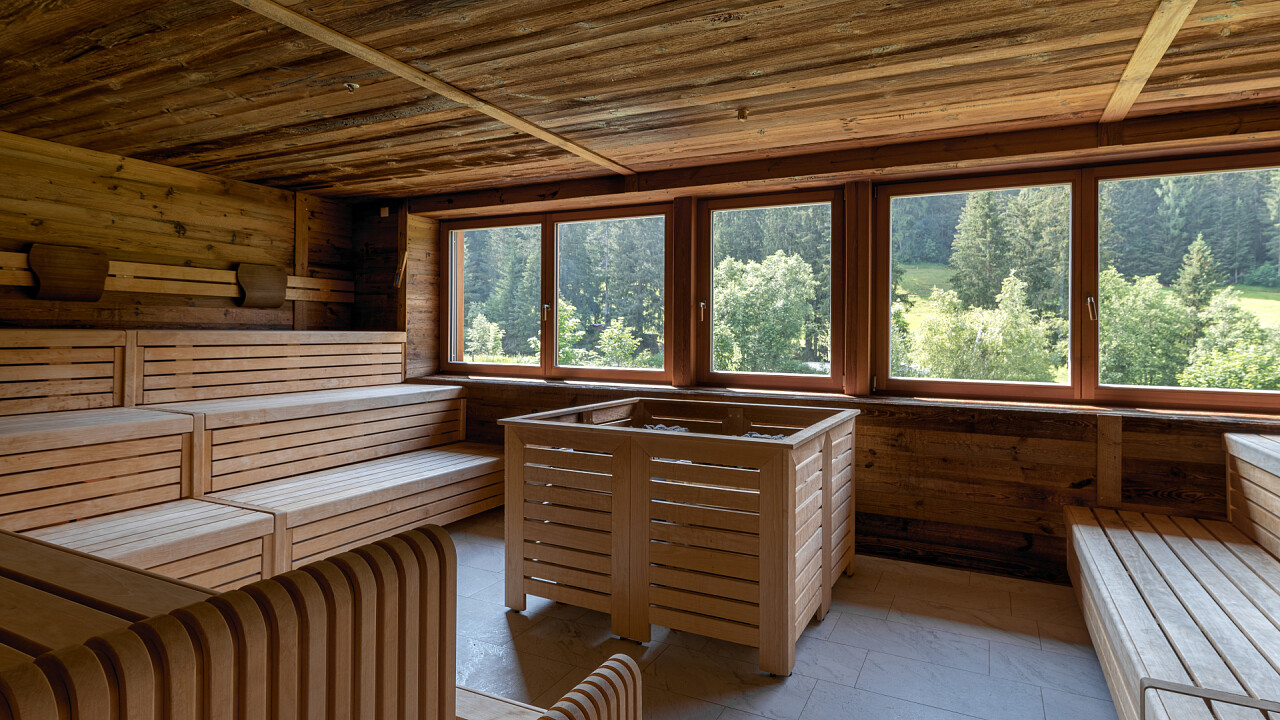 Sauna Alpine Nature Hotel Stoll