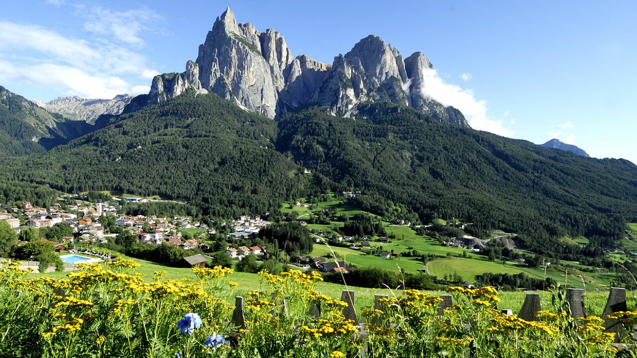 Siusi in estate