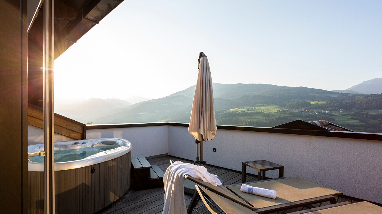 Vasca idromassaggio terrazza - Granpanorama Hotel StephansHof