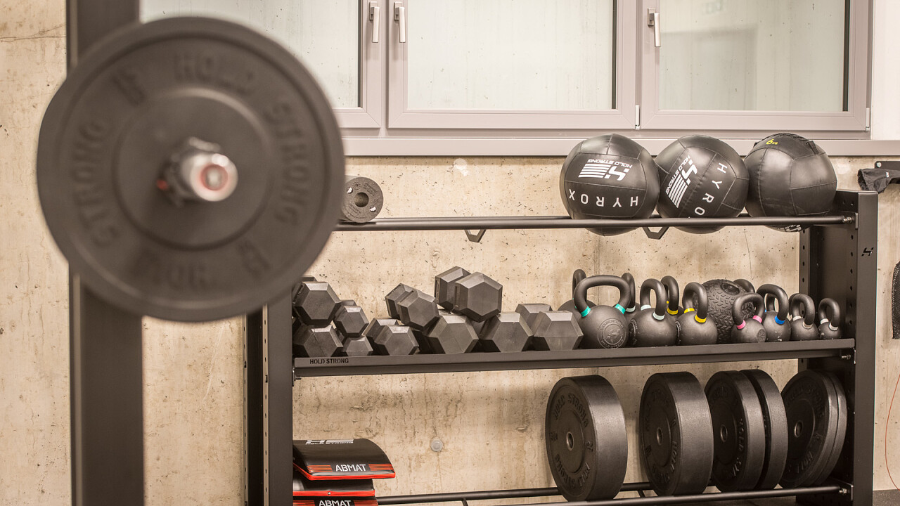 Pesi palestra Mountain Residence Montana