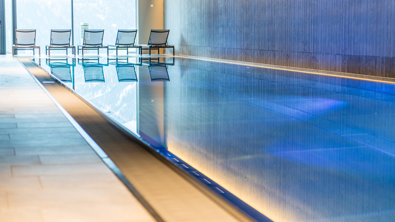 Piscina interna Mountain Residence Montana