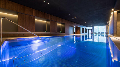 Esterno inverno sera Mountain Residence Montana
