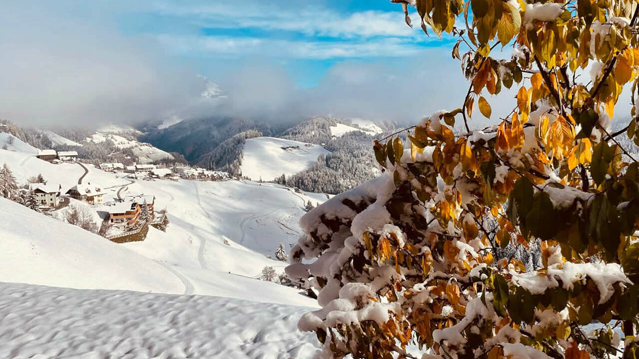 Inverno paesaggio Hotel Panorama Elisabeth