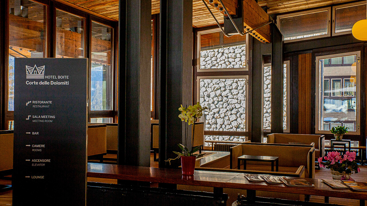 Sala di attesa - Hotel Boite