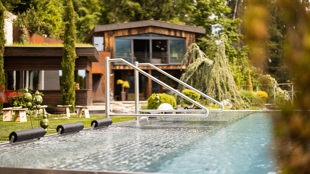 Vista piscina esterna 4 - Hotel | Chalet Das Alpenschlössel