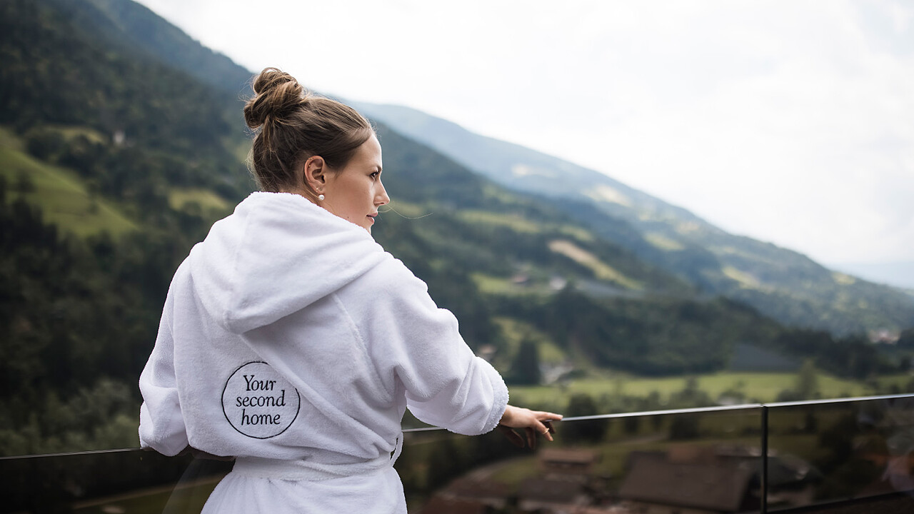 Ragazza vista panoramica - Hotel | Chalet Das Alpenschlössel