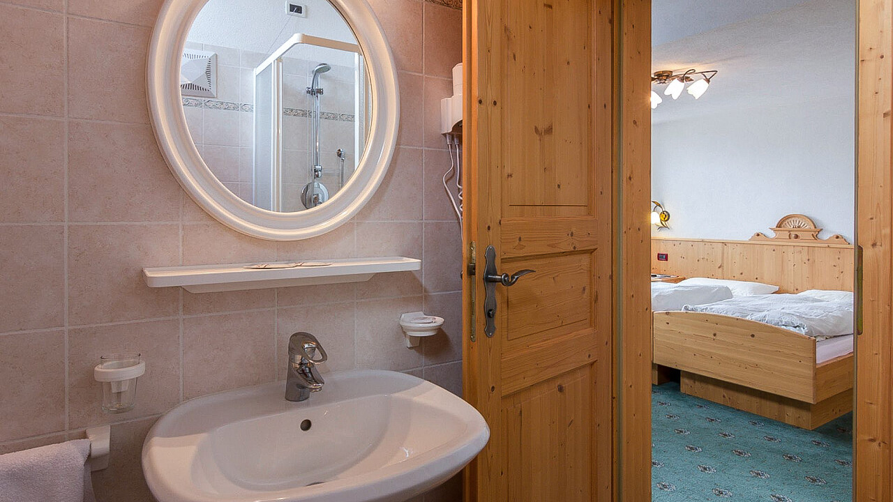 Bagno Camera doppia - Albergo Ristoro Lezuo