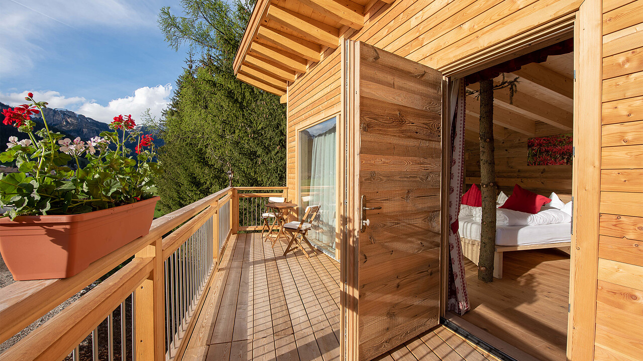 Ingresso Casa sull'albero - Ecogreen Fiores Agriturismo