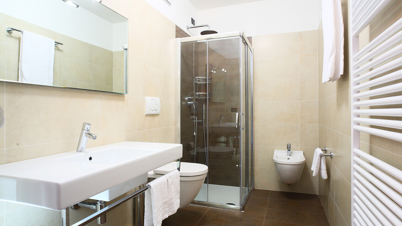 Bagno - Trilocale Vista Lago - Residence Al Lago