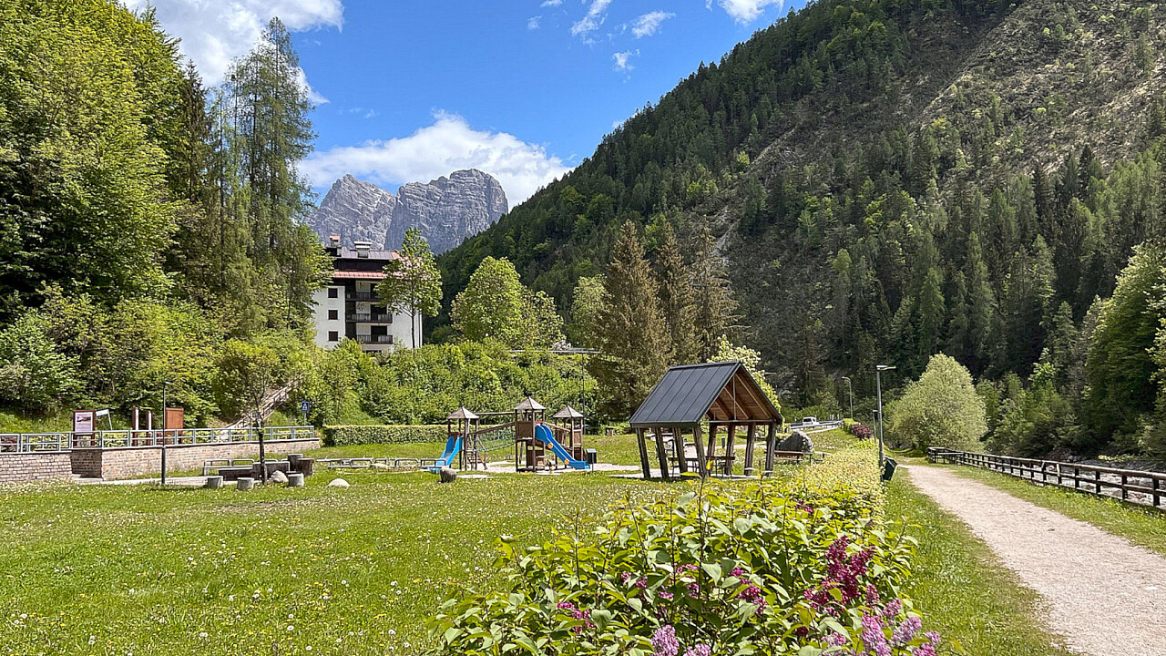 Sommerpark außen - Casa Ai Lali