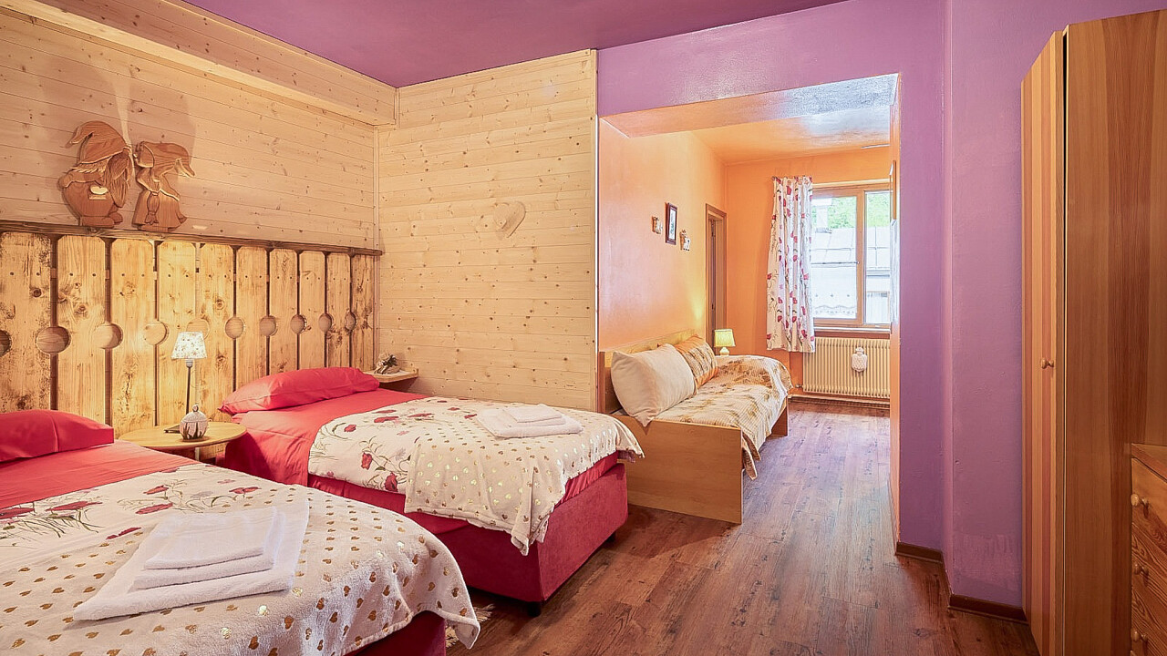 Schlafzimmer und Sofa - Casa Ai Lali