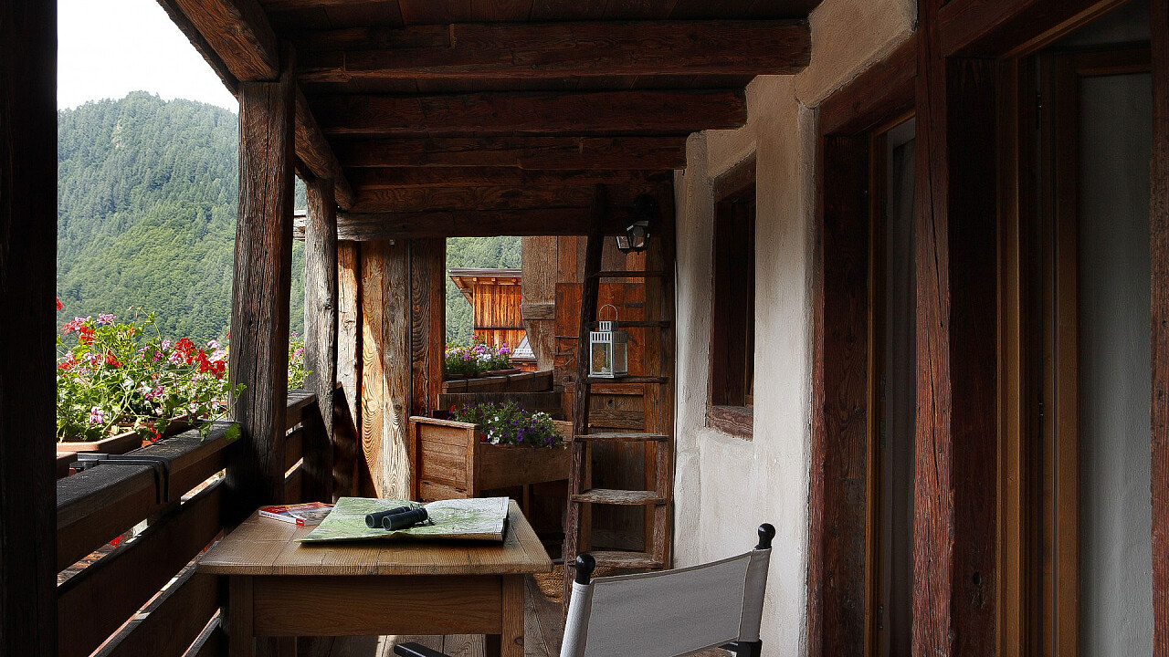 Terrasse - Appartamento Paulin - Dormì & Disnà