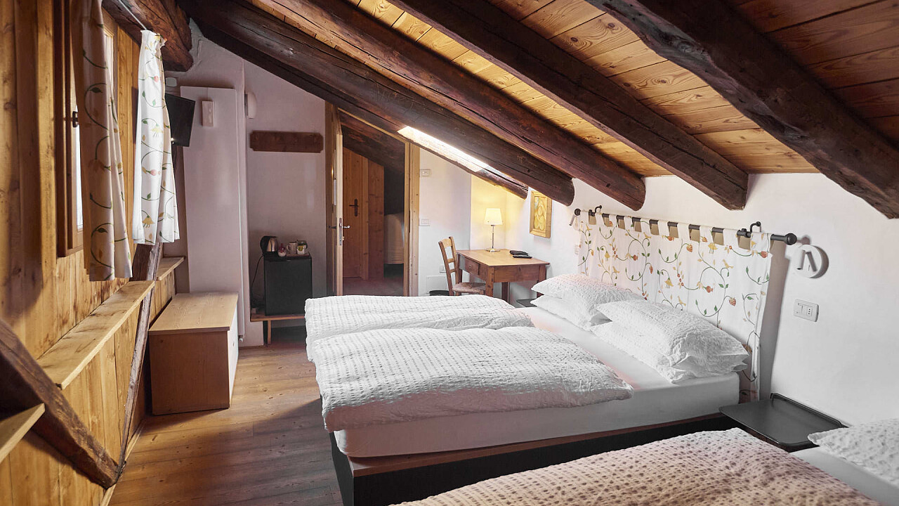 Doppelbett - Zimmer Tituz - Dormì & Disnà