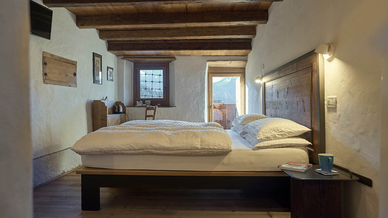 Doppelbett - Zimmer Barba - Dormì & Disnà