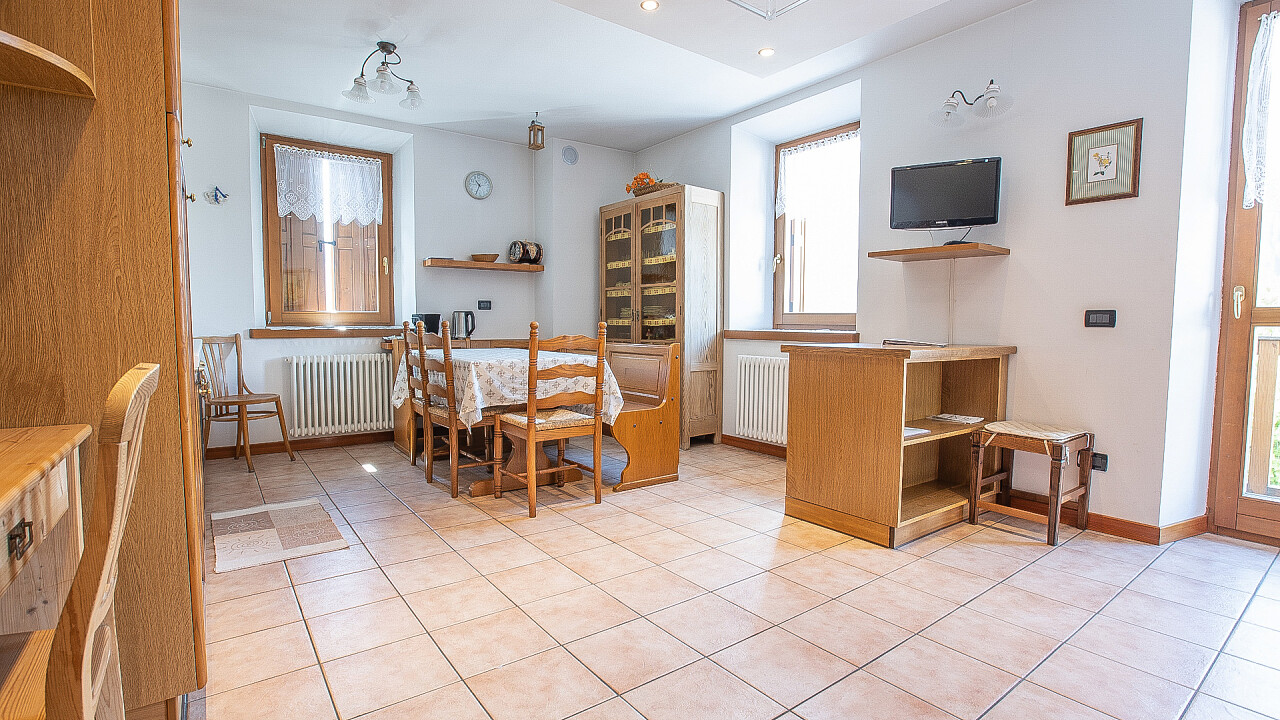 Cucina - Appartamento Genzianella - Residenza Domino