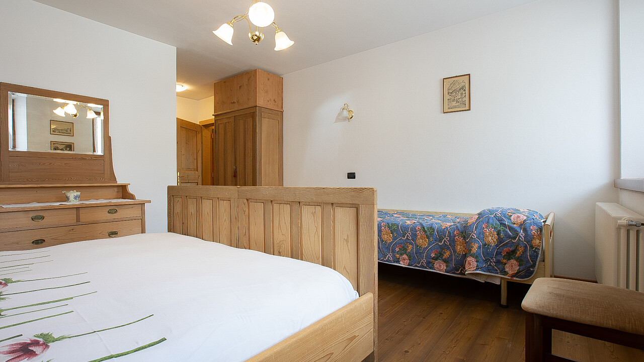 Camera da letto - Appartamento Rododendro - Residenza Domino