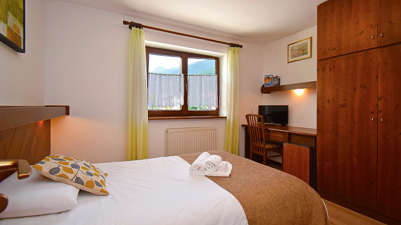 Letto singolo - Camera singola - Hotel Comelico