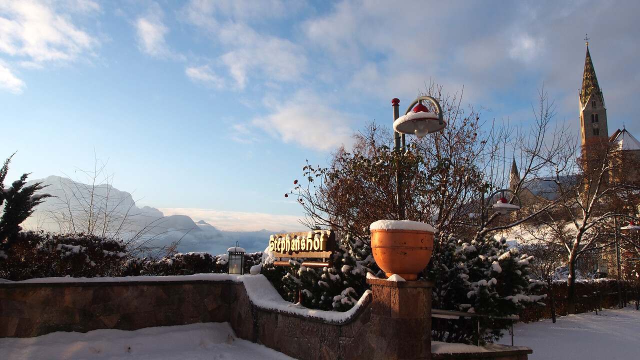 Insegna hotel inverno - Granpanorama Hotel StephansHof