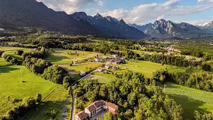 Struttura esterna vista dall'alto - Agriturismo Fattoria dei Fiori