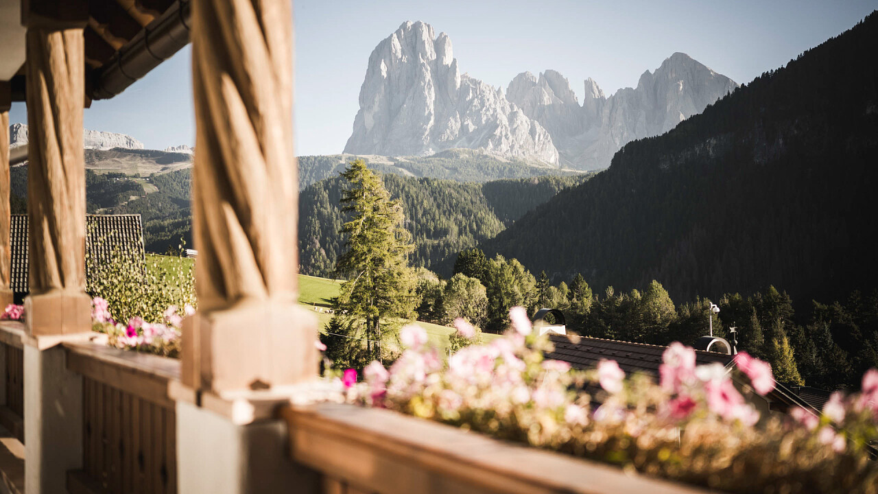 Vista panoramica balcone - Hotel Ansitz Jakoberhof