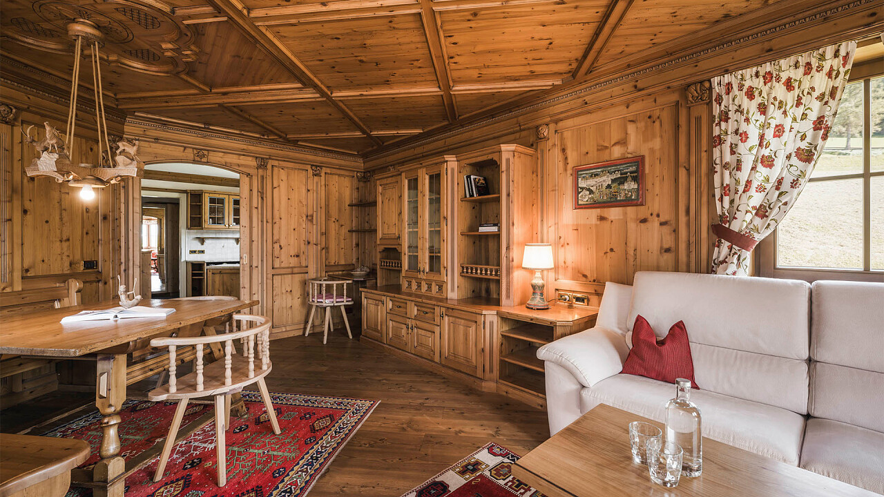 Salotto - Family Suite Sacun - Hotel Ansitz Jakoberhof