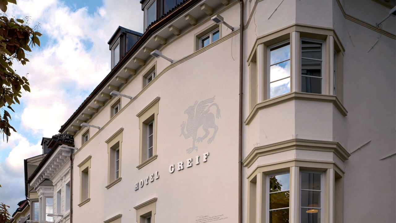 Außenstruktur - Hotel Greif