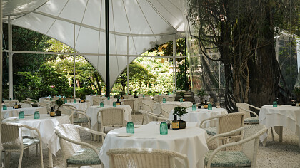 Struttura esterna sera - Parkhotel Laurin