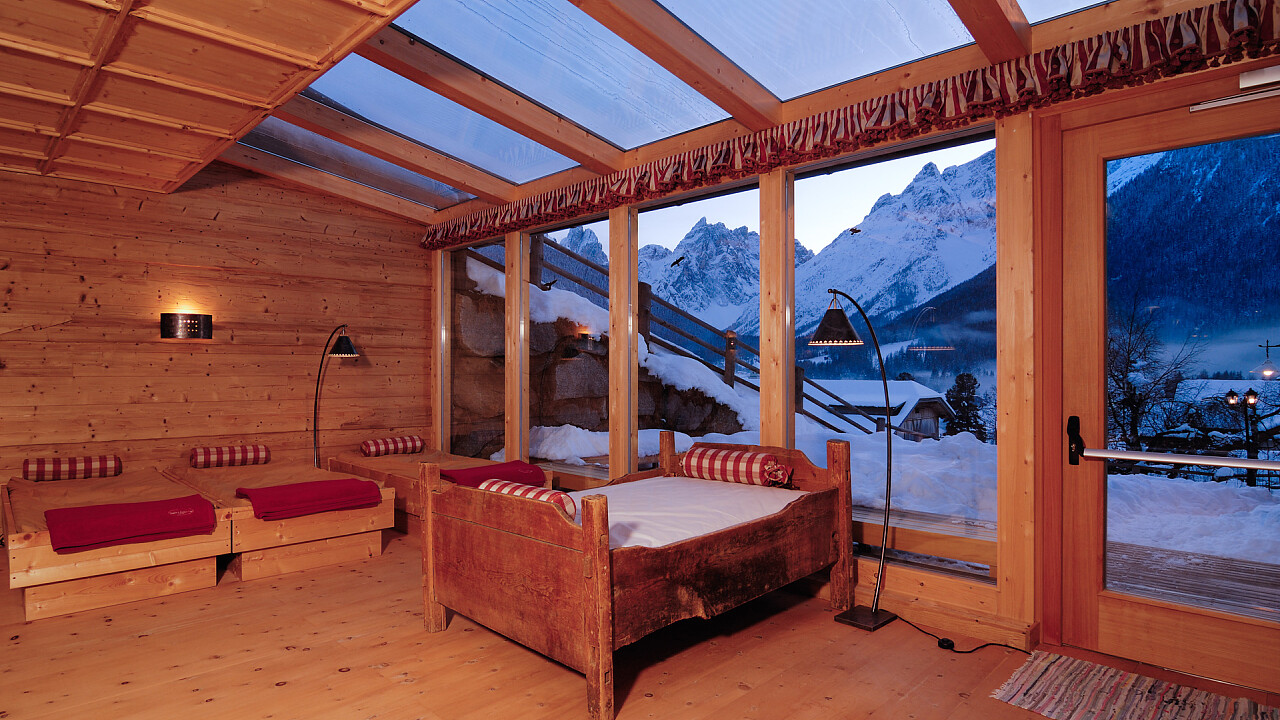 Sauna - Berghotel Sexten