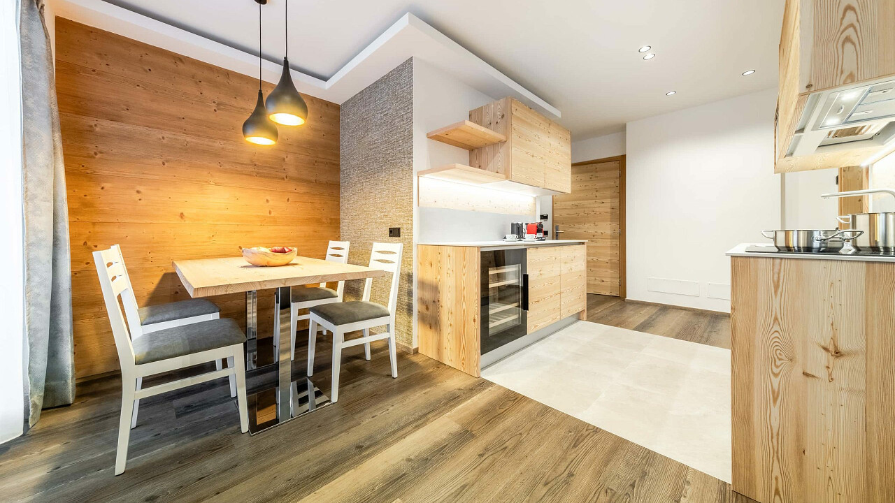 Cucina - Appartamento 104 - Chalet Aria