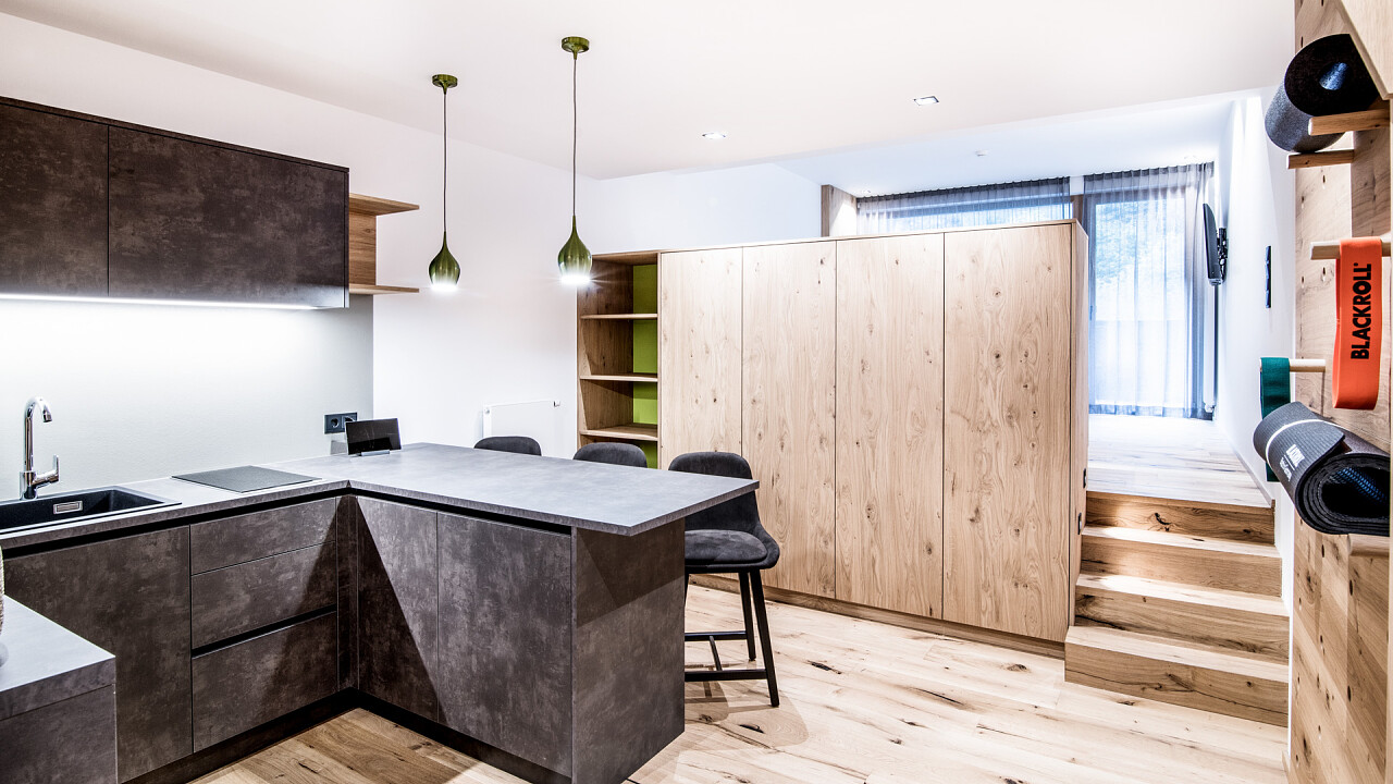 Kitchen - Studio reSTRENGHT - Sporthotel Zoll