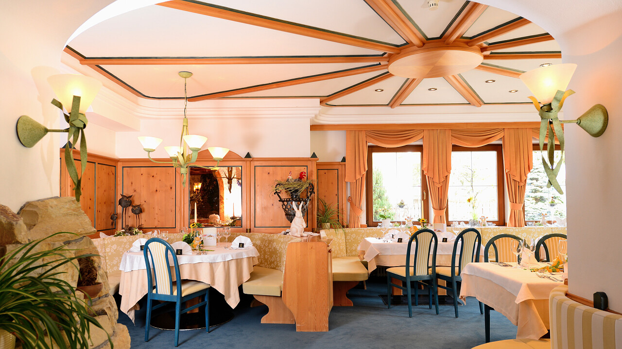 Tavoli ristorante - Hotel Brunnerhof