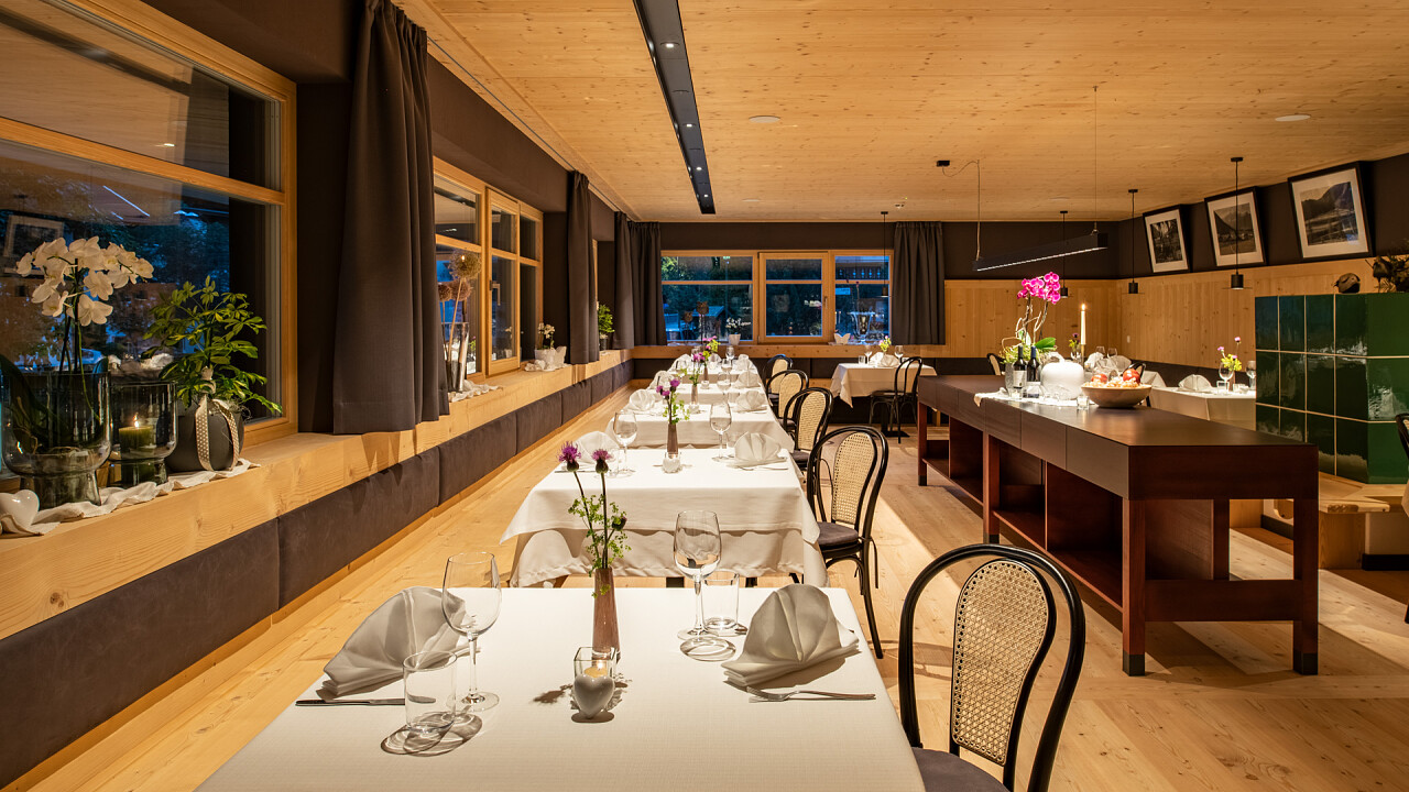Tavoli ristorante - Hotel Brunnerhof