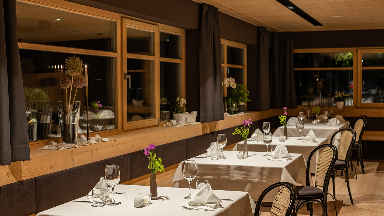 Tavoli ristorante - Hotel Brunnerhof