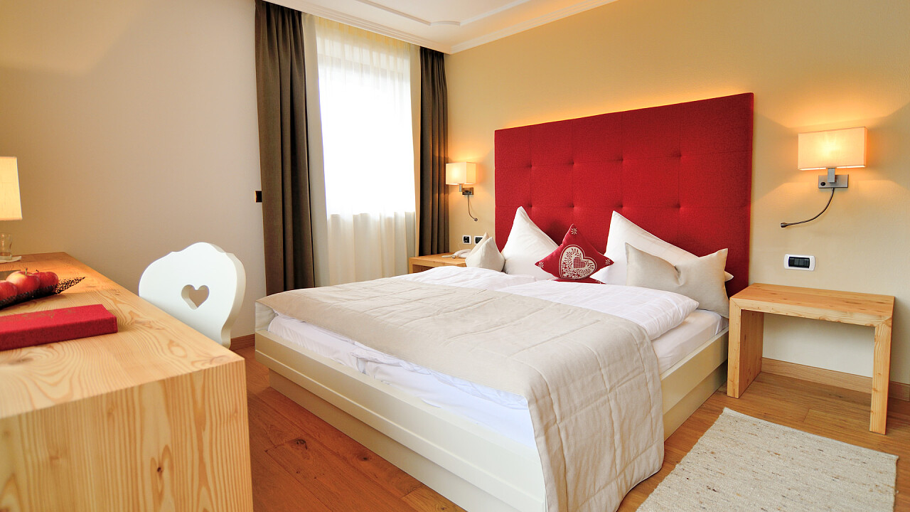 Letto matrimoniale - Camera Doppia Classic - Hotel Brunnerhof